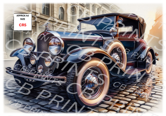 Car Decoupage Print CR5 | Mulberry Paper