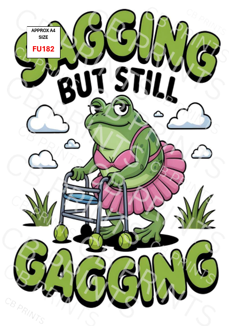 Funny Decoupage Print FU182 | Mulberry Paper
