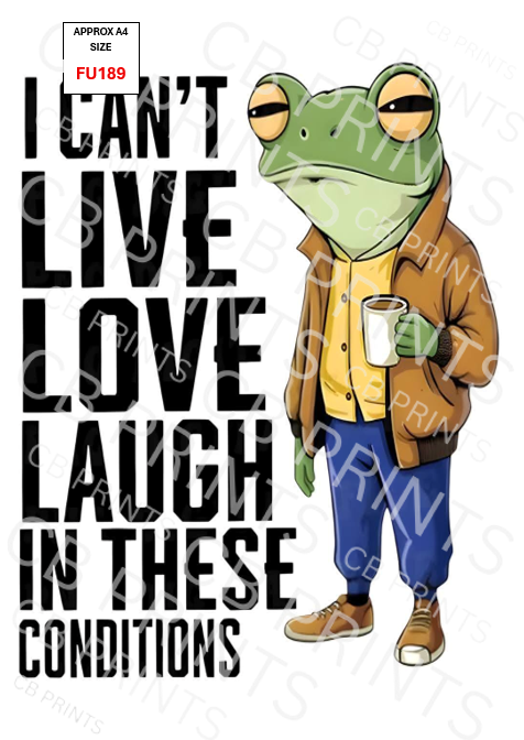 Funny Decoupage Print FU189 | Mulberry Paper