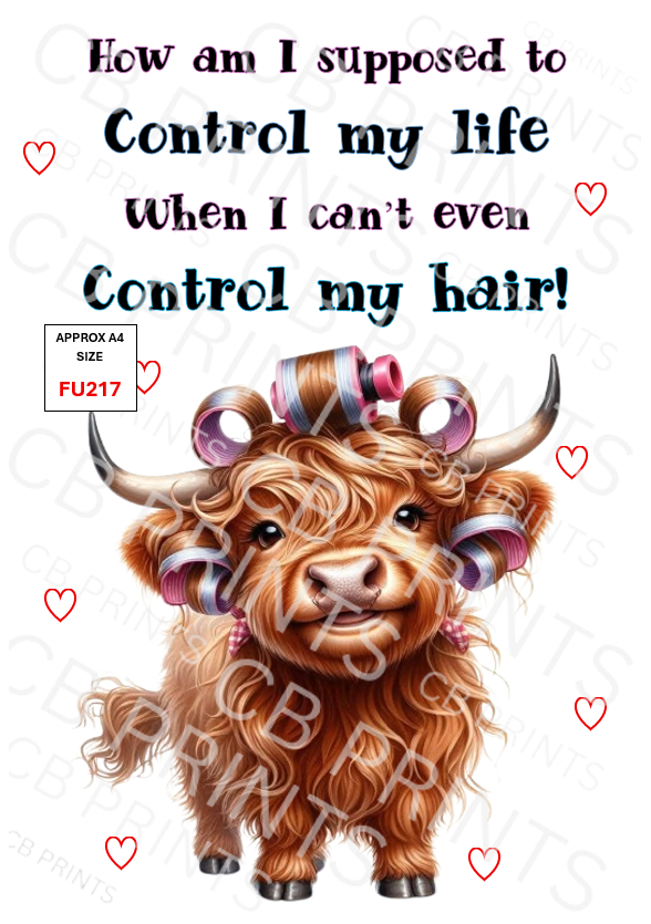 Funny Decoupage Print FU217 | Mulberry Paper