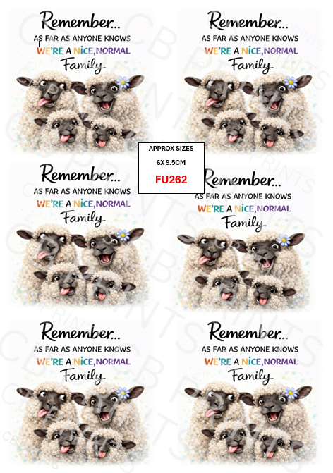 Funny Decoupage Print FU262 | Mulberry Paper