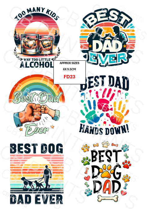 Fathers day design FD23