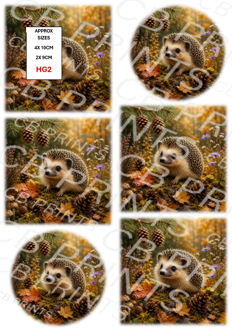 Hedgehog design HG2