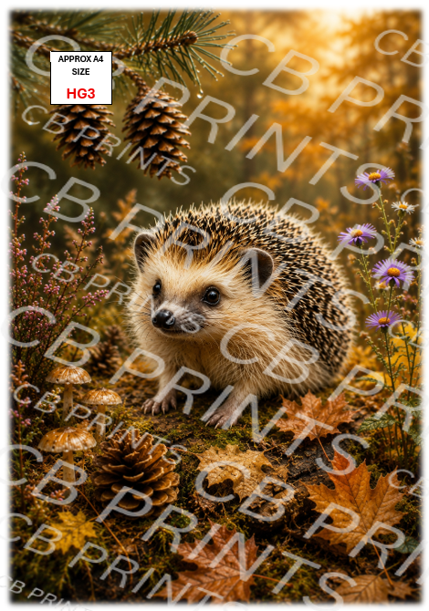 Hedgehog design HG3