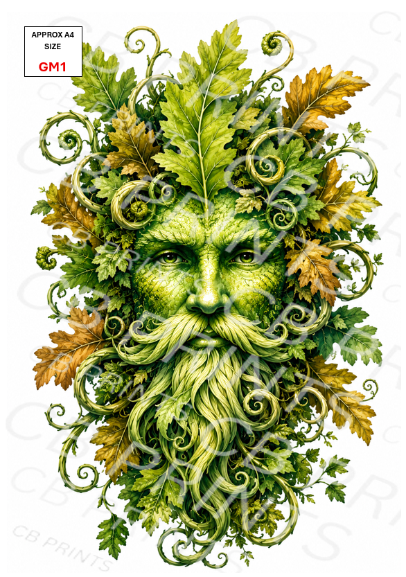 Green man design GM1