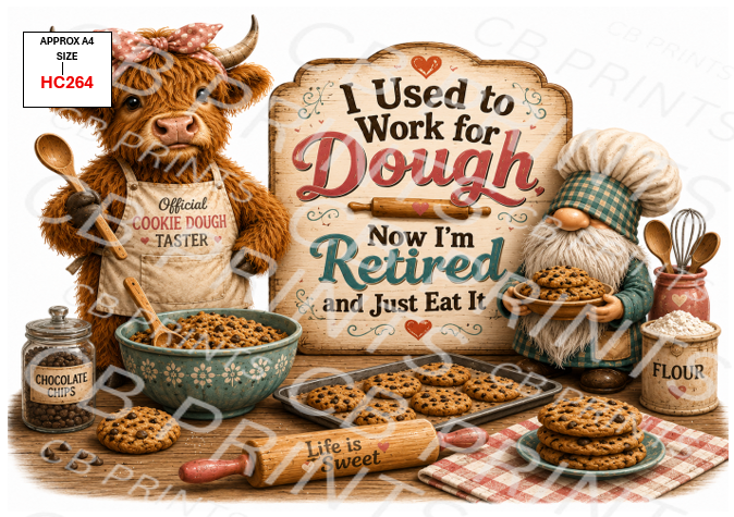 Highland Cow Decoupage Print HC264 | Mulberry Paper