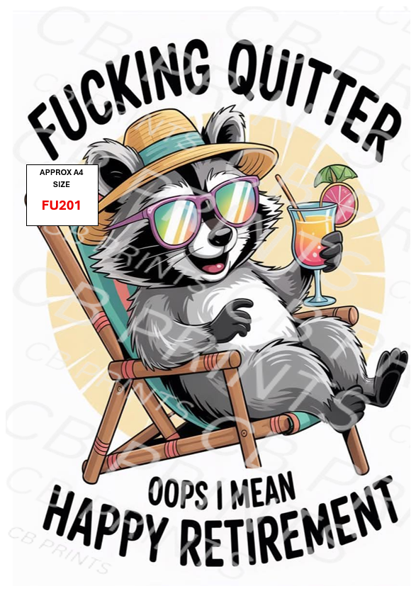 Funny Decoupage Print FU201 | Mulberry Paper