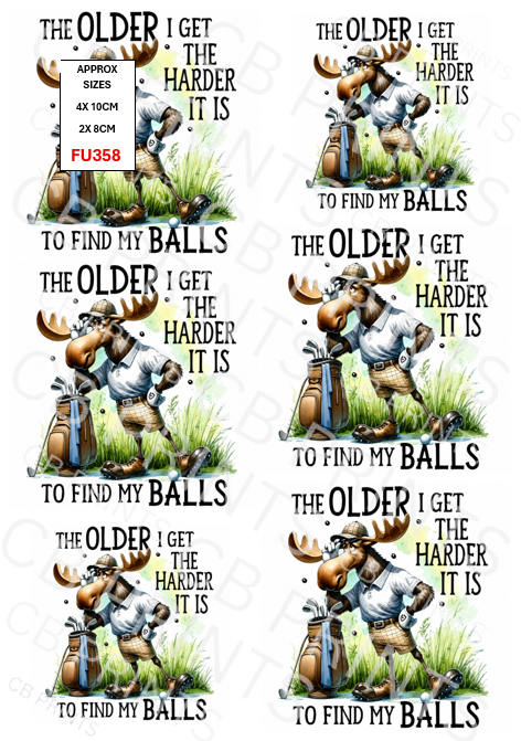 Funny Decoupage Print FU358 | Mulberry Paper