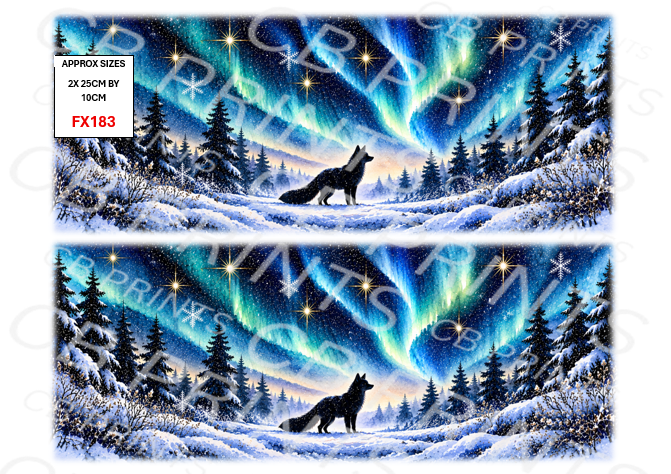 Fox Decoupage Print FX183 | Mulberry Paper