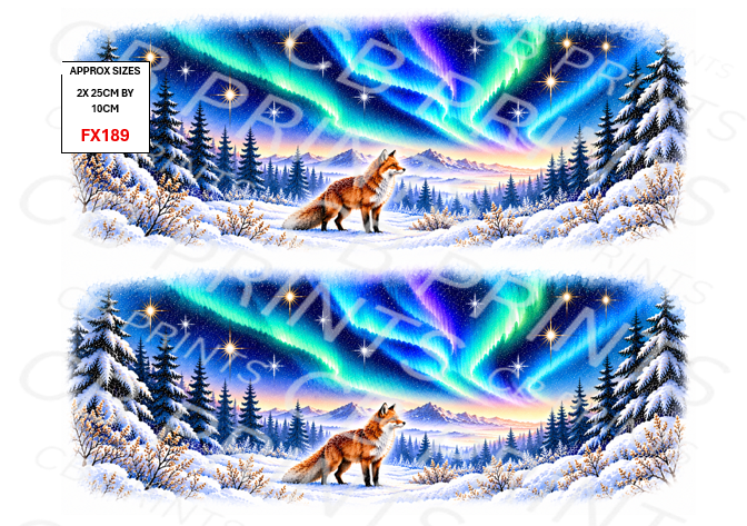 Fox Decoupage Print FX189 | Mulberry Paper