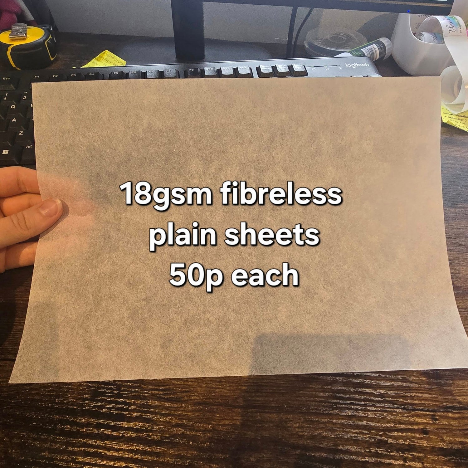 Plain / Blank Mulberry paper