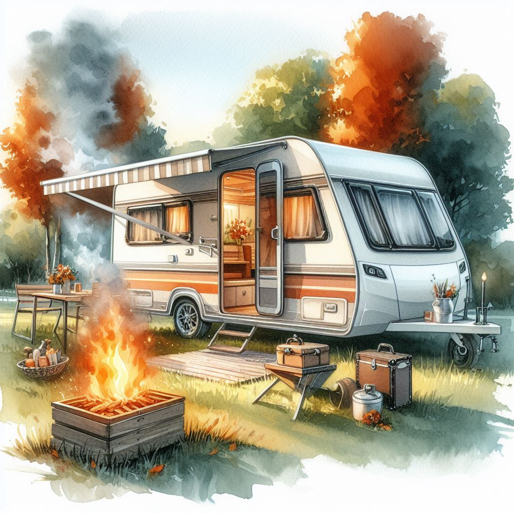 Caravans and camping
