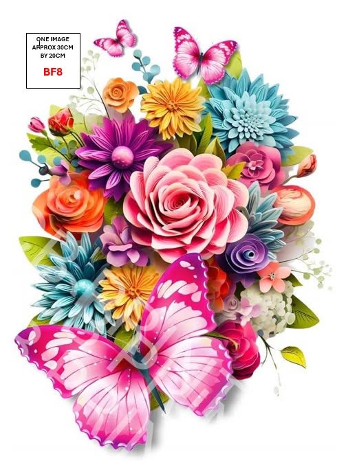 Butterfly Decoupage Paper Print BF8 – Mulberry Paper