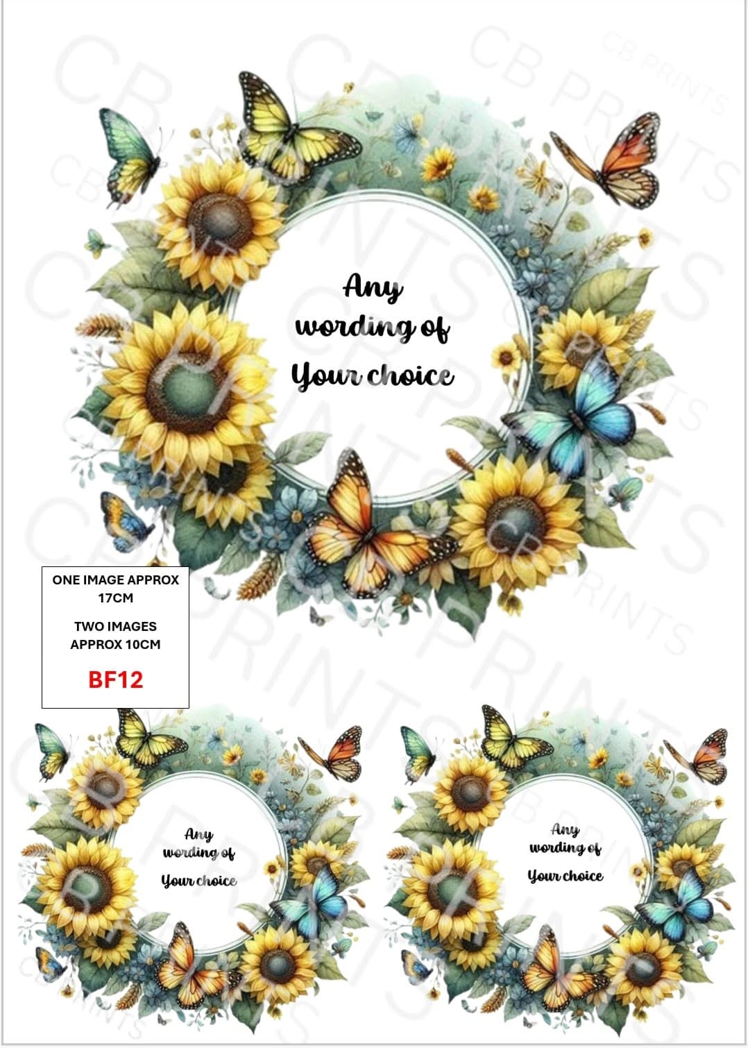 Butterfly Decoupage Paper Print BF12 – Mulberry Paper