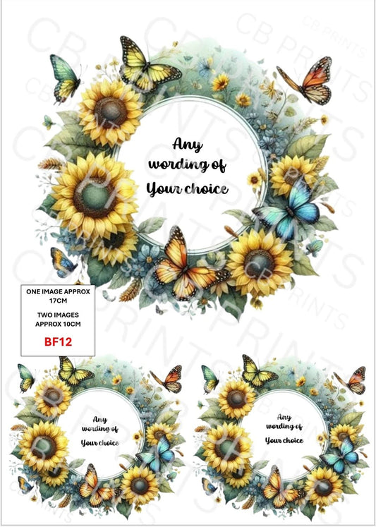 Butterfly Decoupage Paper Print BF12 – Mulberry Paper