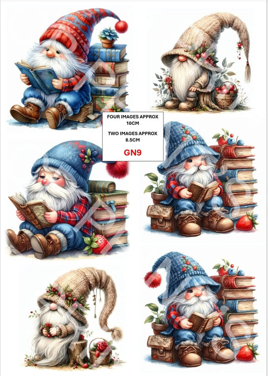Gnome/Gonk Decoupage Paper Print GN9 – Mulberry Paper