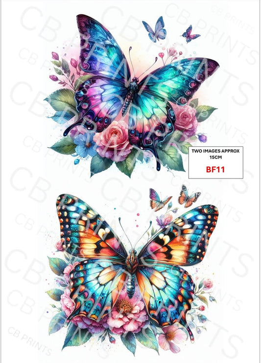 Butterfly Decoupage Paper Print BF11 – Mulberry Paper
