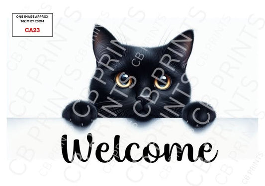 Cat Decoupage Paper CA23 – Mulberry Paper Print