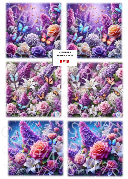 Butterfly Decoupage Paper Print BF15 – Mulberry Paper