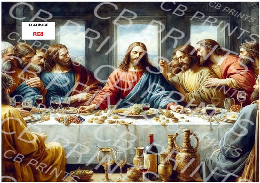 Religious Decoupage Paper RE8 – Mulberry Paper Print