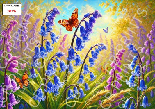 Butterfly Decoupage Paper Print BF26 – Mulberry Paper