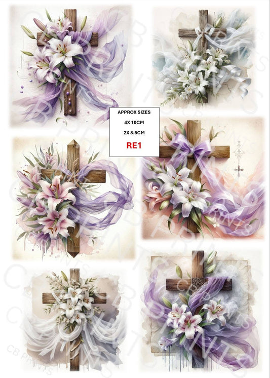 Religious Decoupage Paper RE1 – Mulberry Paper Print