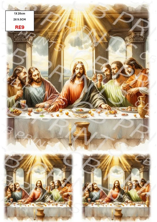 Religious Decoupage Paper RE9 – Mulberry Paper Print