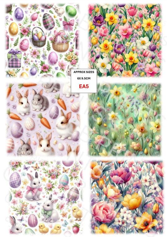 Easter Decoupage Paper EA5 – Mulberry Paper Print