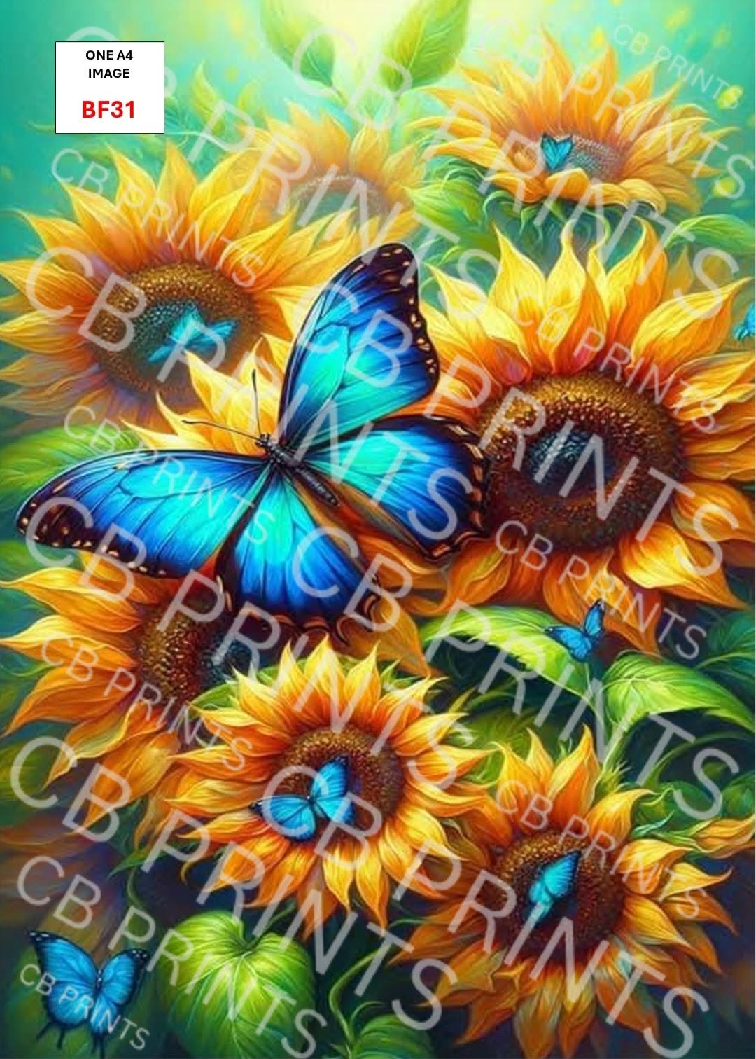 Butterfly Decoupage Paper Print BF31 – Mulberry Paper