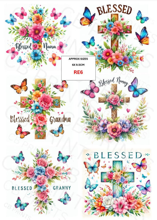 Religious Easter Decoupage Paper RE6 – Mulberry Paper Print