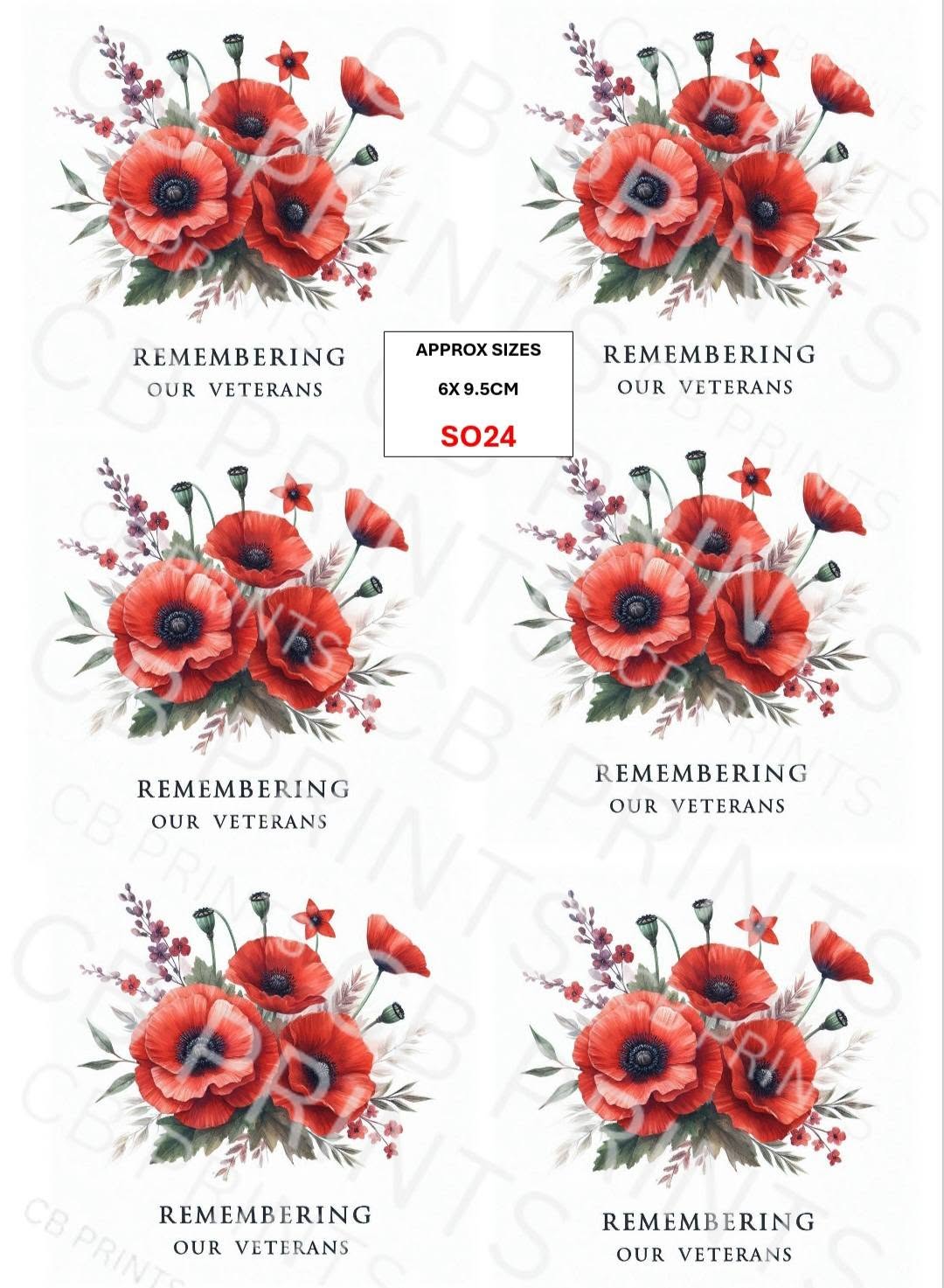 Remembrance Soldier Decoupage Paper Print SO24 – Mulberry Paper