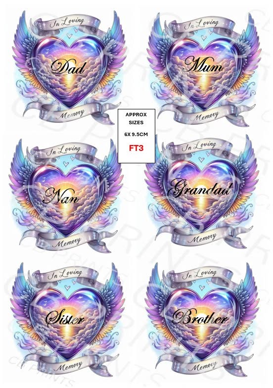 Remembrance & Bereavement Decoupage Paper FT3 – Mulberry Paper Print