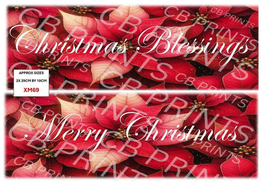 Christmas Decoupage Paper Print XM69 – Mulberry Paper