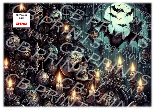 Christmas Decoupage Paper Print XM203 – Mulberry Paper