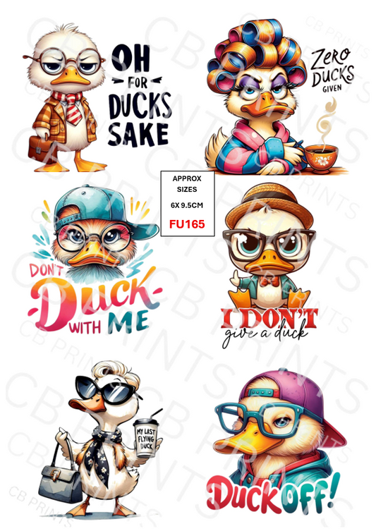 Funny Decoupage Print FU165 | Mulberry Paper