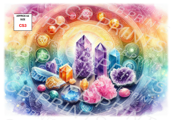 Crystal Decoupage Paper CS3 – Mulberry Paper Print