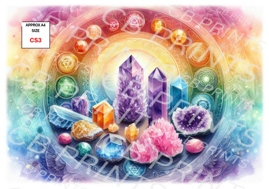 Crystal Decoupage Paper CS3 – Mulberry Paper Print
