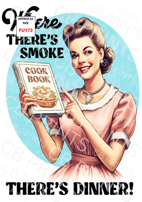 Funny Decoupage Print FU173 | Mulberry Paper