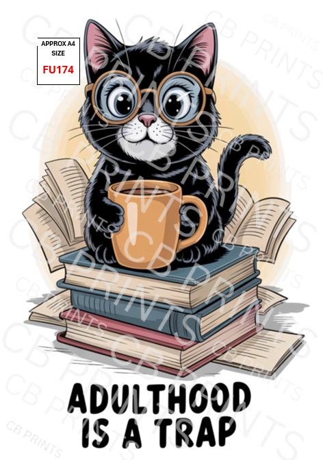 Funny Decoupage Print FU174 | Mulberry Paper
