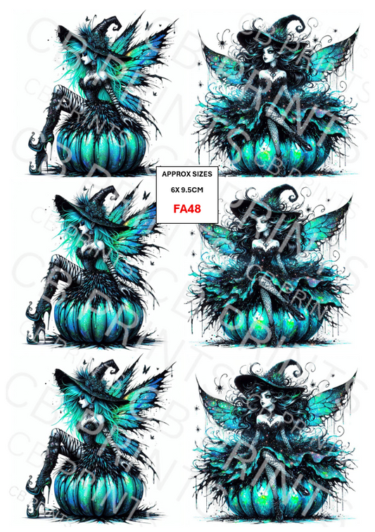 Fairy Decoupage Print FA48 | Mulberry Paper