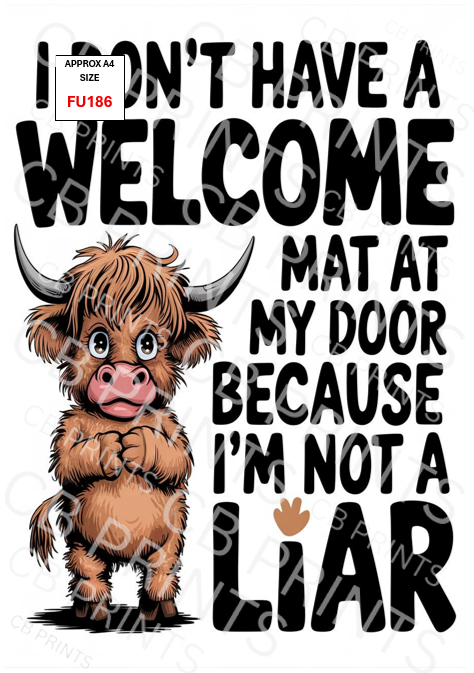 Funny Decoupage Print FU186 | Mulberry Paper