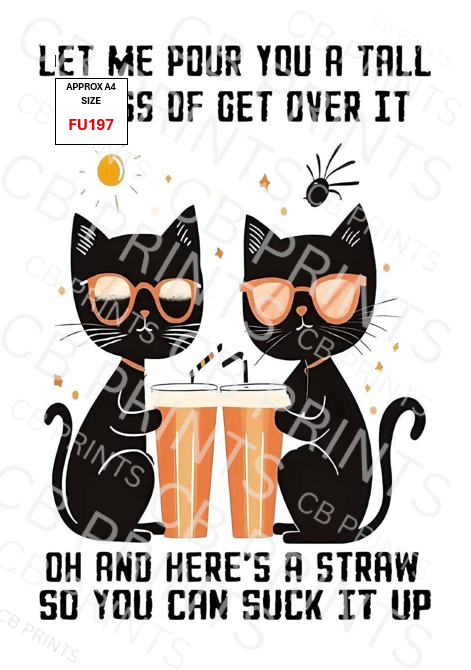 Funny Decoupage Print FU197 | Mulberry Paper