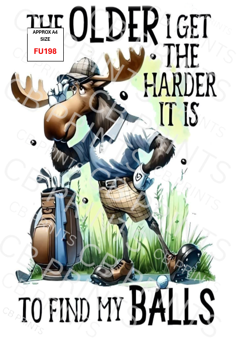 Funny Decoupage Print FU198 | Mulberry Paper