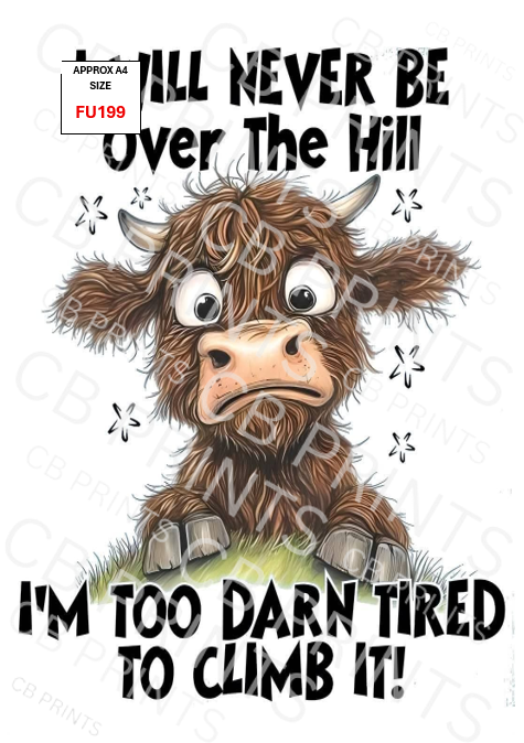 Funny Decoupage Print FU199 | Mulberry Paper