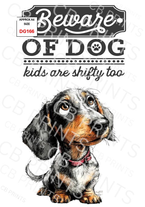 Dog Decoupage Print DG166 | Mulberry Paper