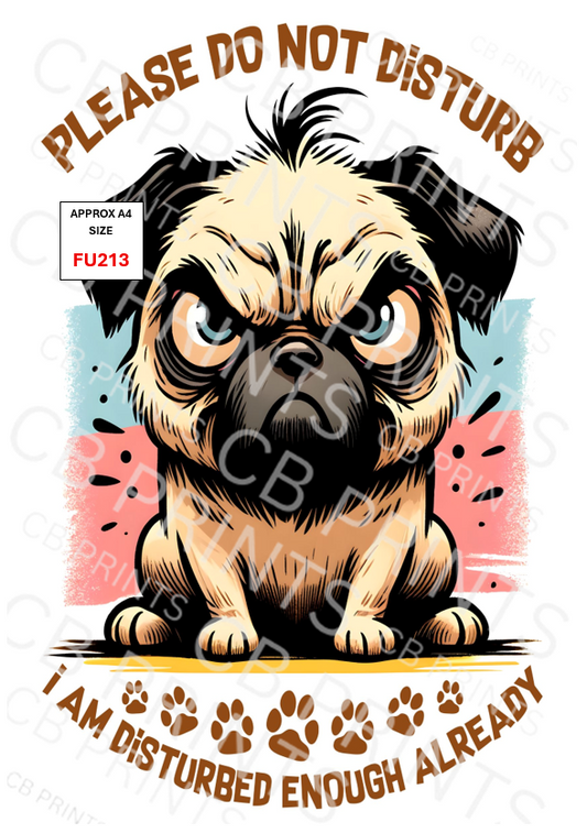 Funny Decoupage Print FU213 | Mulberry Paper