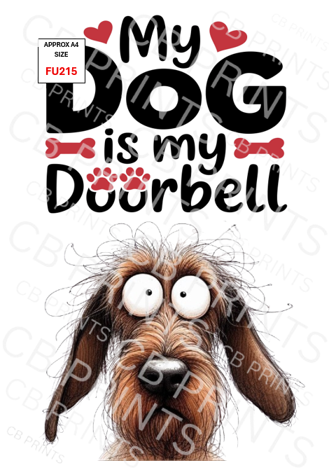 Funny Decoupage Print FU215 | Mulberry Paper