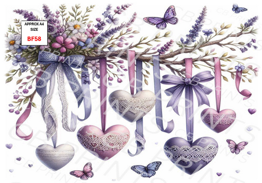 Butterfly Decoupage Paper Print BF58 – Mulberry Paper