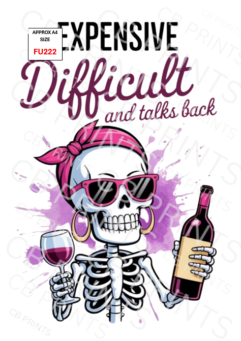 Funny Decoupage Print FU222 | Mulberry Paper