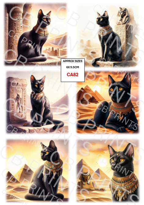 Cat Decoupage Paper CA82 – Mulberry Paper Print